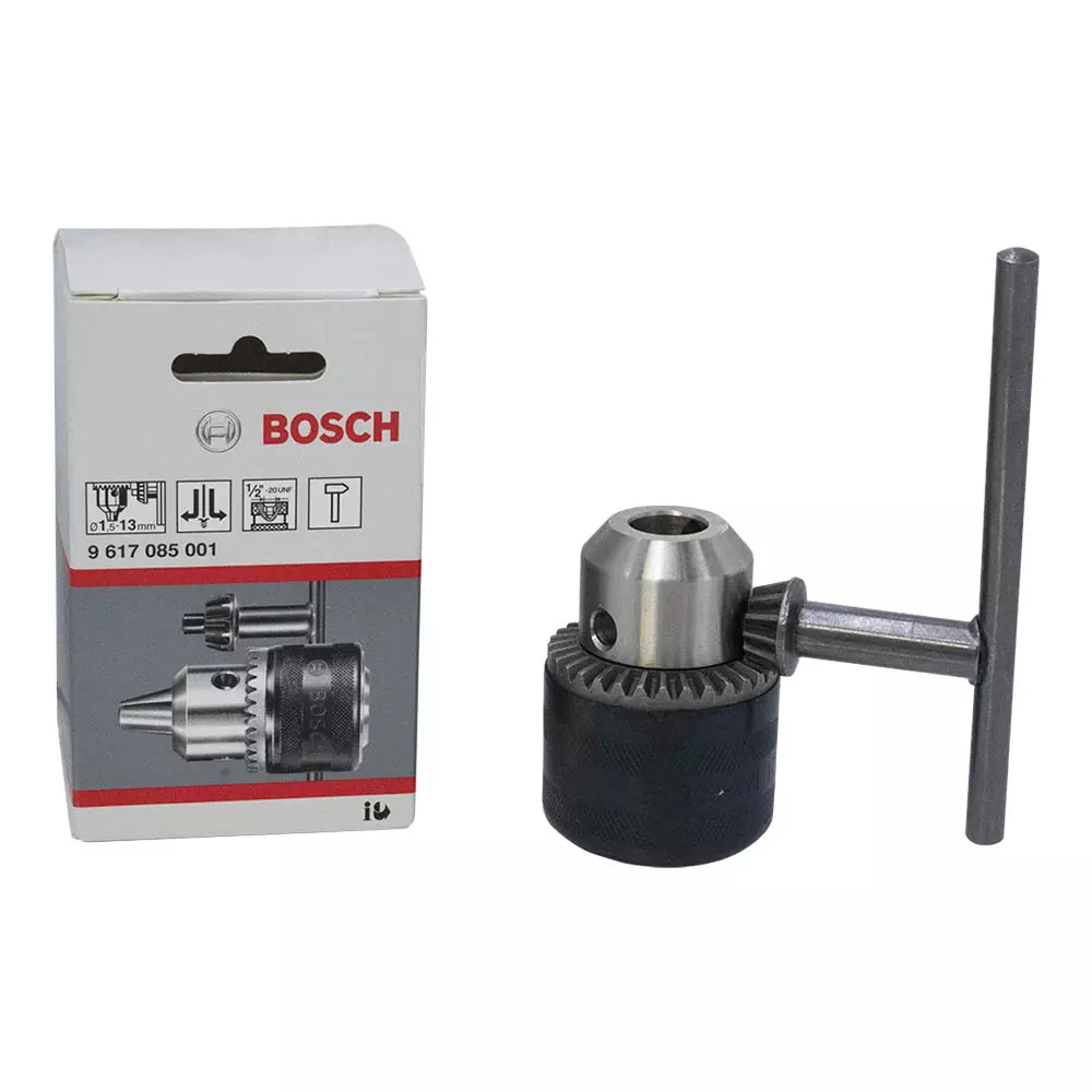 Mandril 1/2 Pol. Para Furadeira Com Chave 13mm Bosch